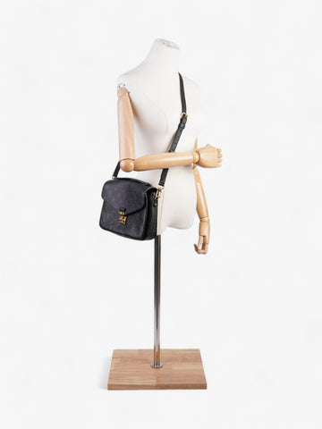 Louis Vuitton Pochette Metis Black Empreinte Leather