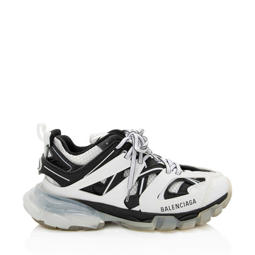 Balenciaga Calfskin Mesh Track Sneakers - Size 7 / 37 (SHF-r9eohF)