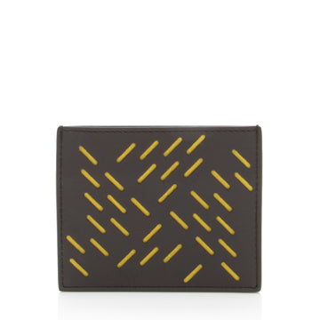 Bottega Veneta Calfskin Laser Cut Card Holder (SHF-nQ2w0D)