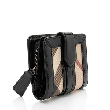 Burberry Nova Check French Wallet