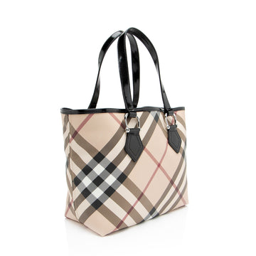Burberry Nova Check Nickie Medium Tote