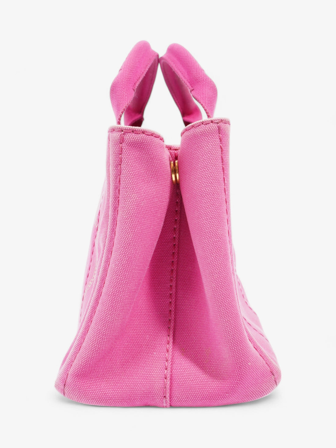 Prada Canapa Tote Pink Cotton