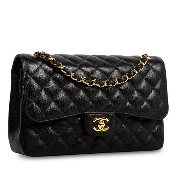 Chanel Classic Flap Bag - Jumbo - Caviar