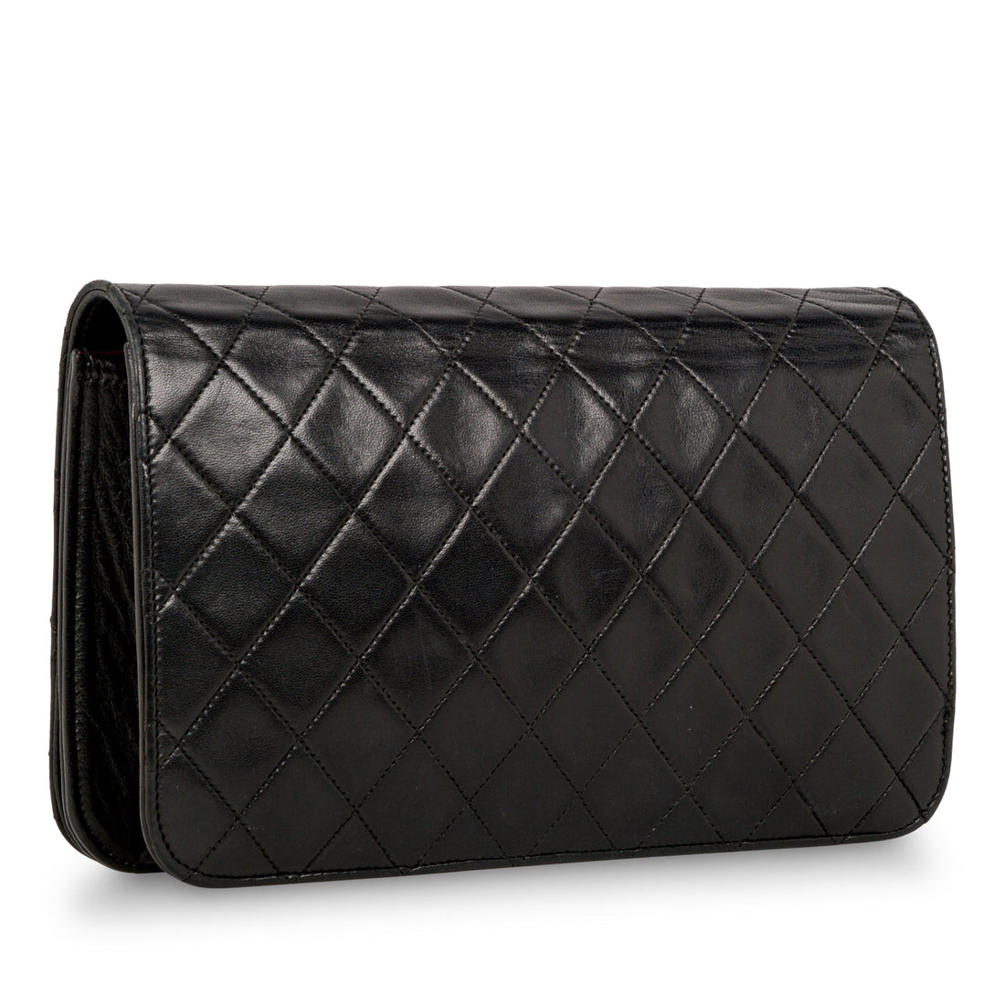 Lambskin Flap Bag - Patent