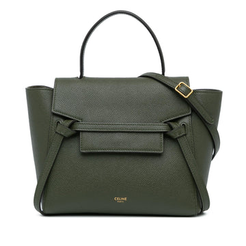 Celine Micro Calfskin Belt Bag Satchel (SHG-q1yGBM)
