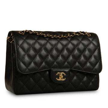 Chanel Classic Flap Bag - Jumbo - Caviar