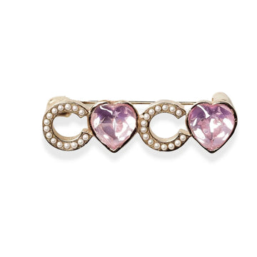 CHANEL CRYSTALS COCO BROOCH