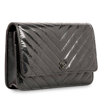 Chanel So Black Wallet on Chain - Patent