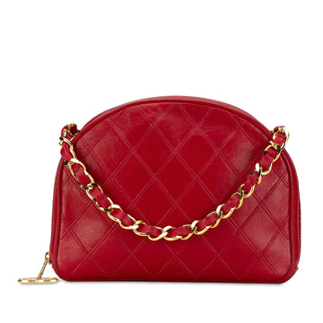Chanel Quilted Calfskin Chain Handbag (SHG-SI6CSU)