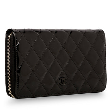 Chanel Zip Around Wallet - Patent