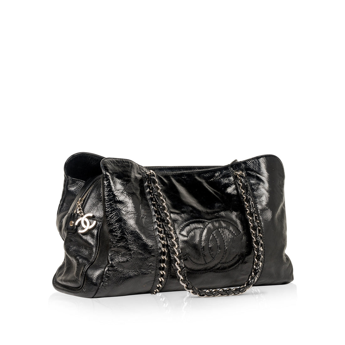 Chanel East West Patent Tote