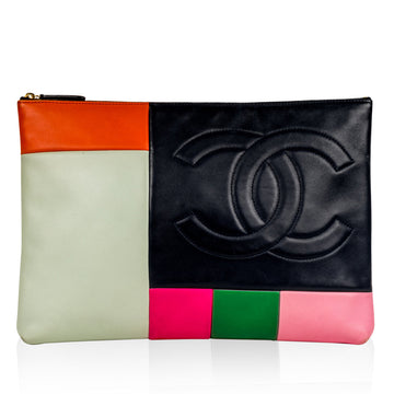 Chanel Multi-coloured Pouch