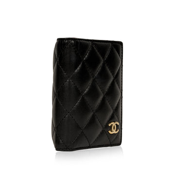 Chanel Quilted Lambskin Cardholder