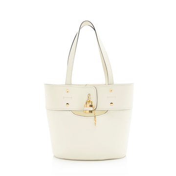 Chloe Calfskin Aby Small Tote (SHF-19504)
