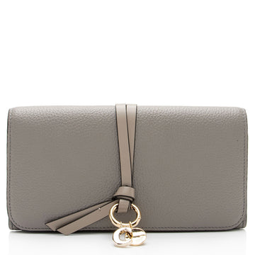 Chloe Calfskin Alphabet Continental Wallet (SHF-33KEPL)