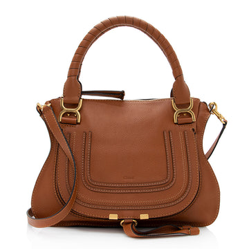 Chloe Calfskin Marcie Medium Satchel (SHF-20937)