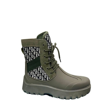 DD GARDEN LACE UP BOOT GREEN