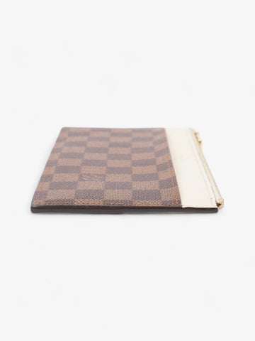 Louis Vuitton Slim Purse Damier Ebene / Cream Canvas