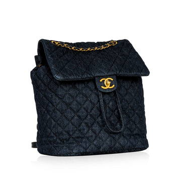 Chanel Denim Backpack