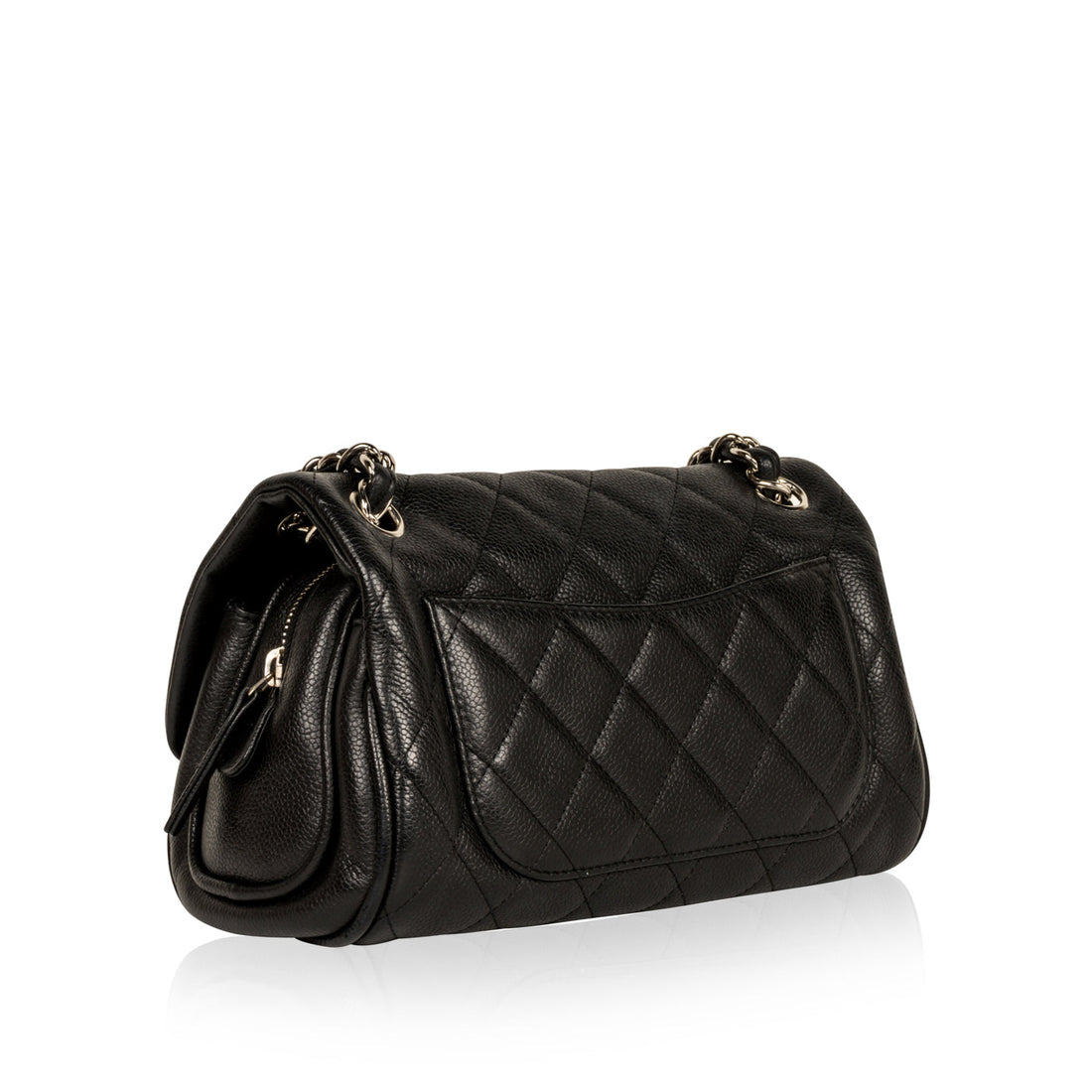 Chanel Small Bowler Caviar Shoulder Bag