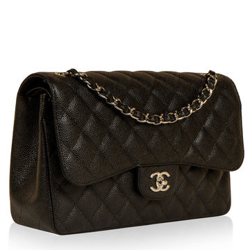Chanel Classic Flap Bag - Jumbo - SHW