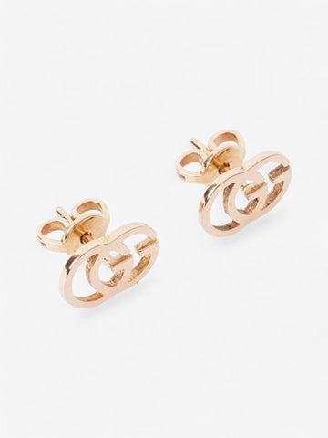 Gucci 18ct CS Earrings Rose Gold Gold Plated