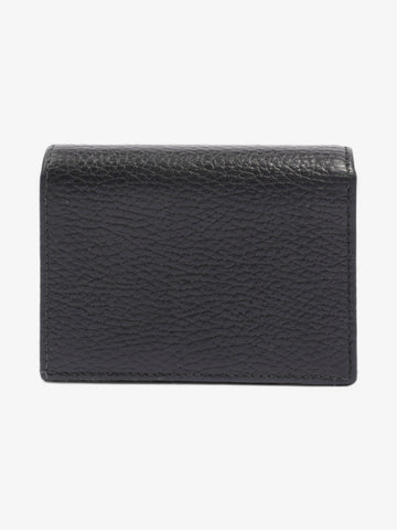 Gucci CS Marmont Card Holder Black Leather