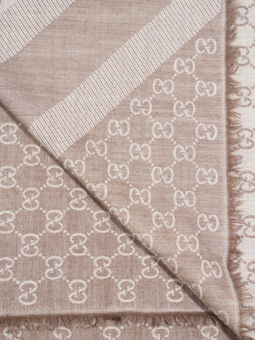 Gucci CS Guccissima Scarf CS Supreme / Beige Wool