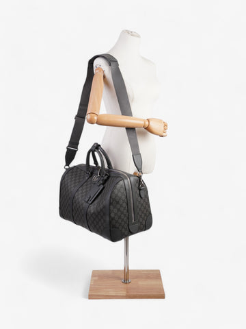 Gucci Ophidia Duffle Bag CS Supreme / Grey Coated Canvas Large