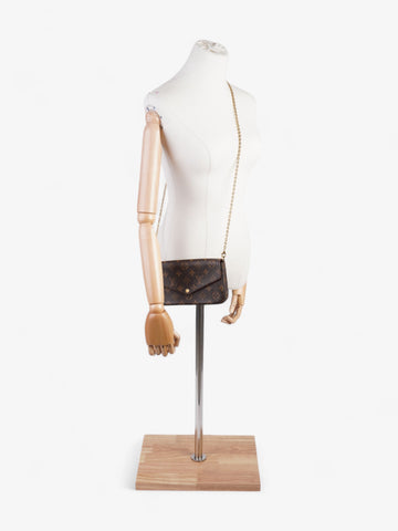 Louis Vuitton Pochette Felice Monogram Coated Canvas