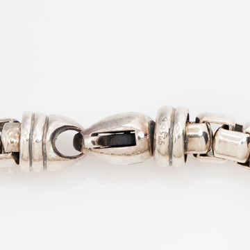 David Yurman Sterling Silver Box Chain 7mm Bracelet