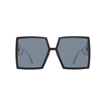 DIOR 30 MONTAIGNE SU Oversized Black Square Sunglasses