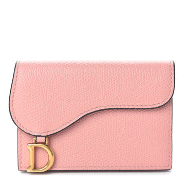 DIOR Saddle Flap Card Holder