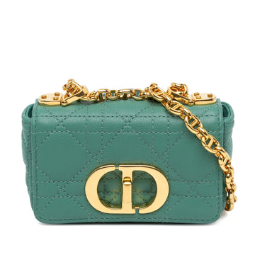 Dior Micro Calfskin Cannage Supple Caro Bag (SHG-PPTzCS)
