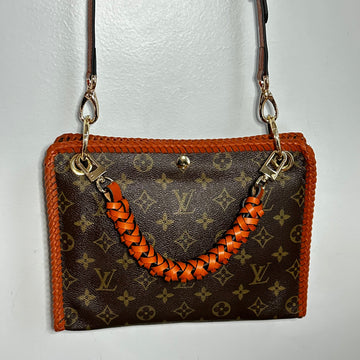 The Swan Crossbody -CS LV Monogram in Whiskey