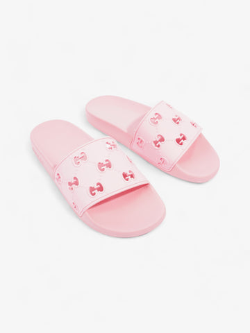 Gucci CS Slides Pink Rubber EU 38 UK 5