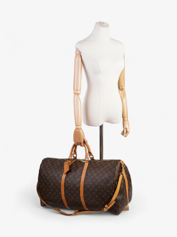 Louis Vuitton Keepall Bandouliere 60 Monogram Coated Canvas