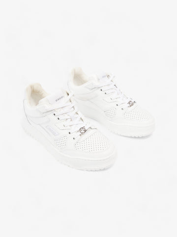 Gucci Interlocking CS Sneakers White  Leather EU 37.5 UK 4.5
