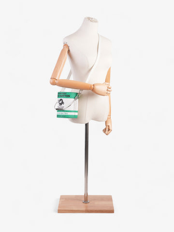 Louis Vuitton Paint Can Bag Green / White / Black Leather