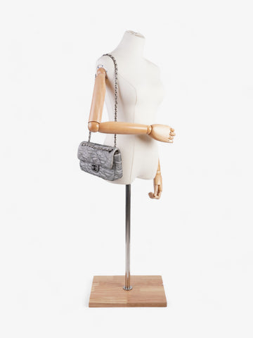 Chanel East West Black / Grey Mesh