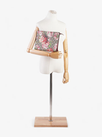 Gucci Blooms Large Pouch CS Supreme  / Antique Rose Coated Canvas