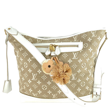 Louis Vuitto Sabbia Besace Blanc Monogram Canvas Limited Edition Bag
