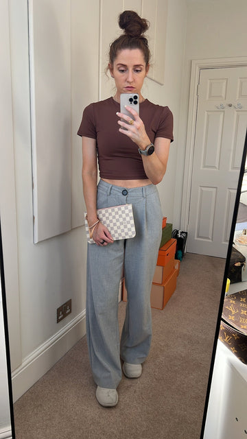 Louis Vuitton Pouch (from Neverfull MM) in Damier Azur