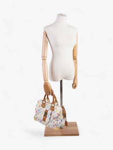 Louis Vuitton Speedy Monogram Multicolour / White Coated Canvas 30