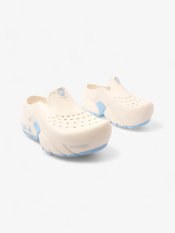 Louis Vuitton Shark Clogs White  / Light Blue Rubber EU 38 UK 5