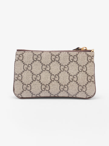 Gucci Ophidia Key Case CS Supreme / Brown / Gold Coated Canvas