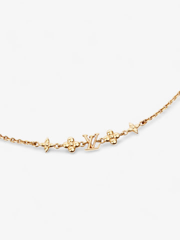 Louis Vuitton Baby Louis Necklace Gold Base Metal