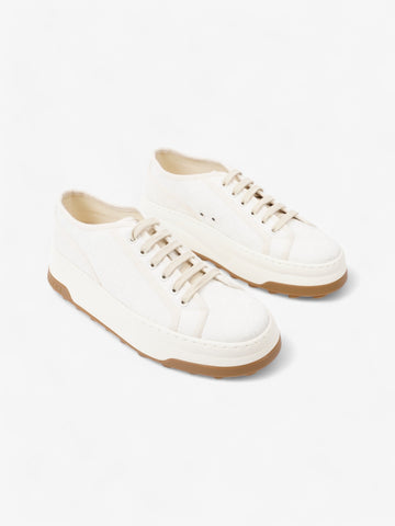 Gucci CS Tennis 1977 Platform Sneakers White  / Cream Canvas EU 41 UK 7
