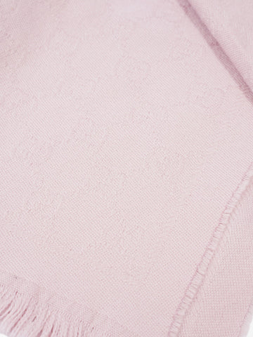 Gucci CS Scarf Pink Wool