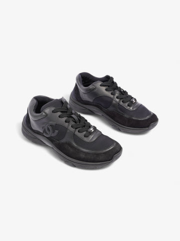 Chanel CC Runner Black Suede EU 36 UK 3